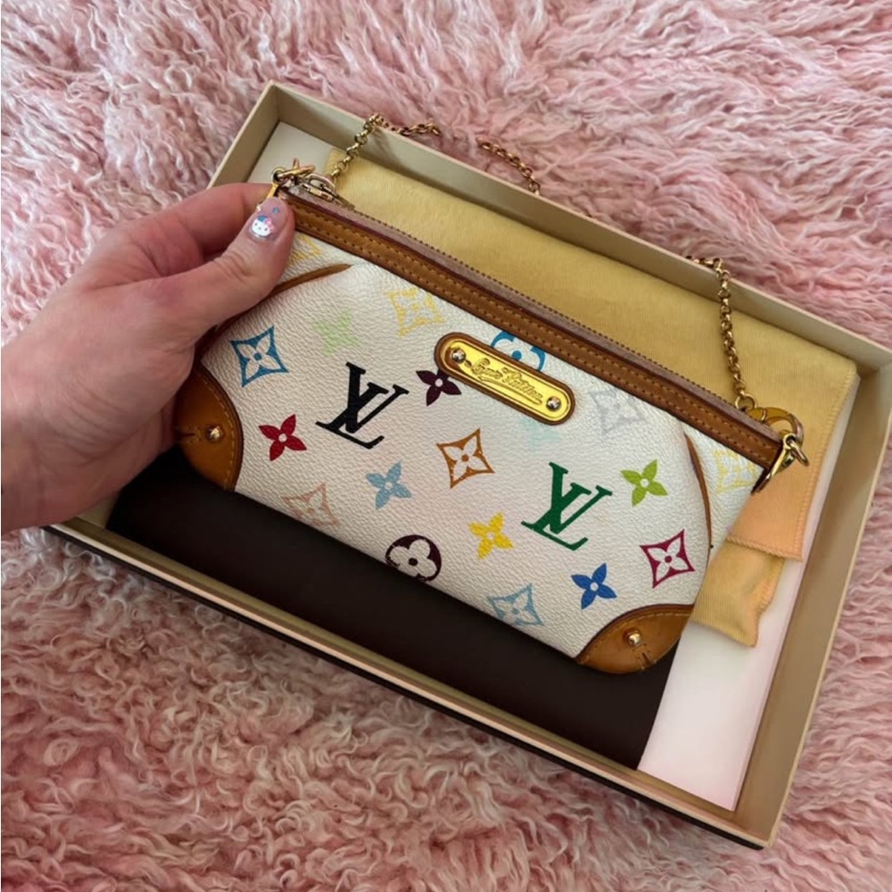 Louis Vuitton Colorful Monogram Wristlet